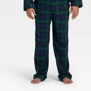 NWT Wondershop Blue Green Plaid Pajama Pant